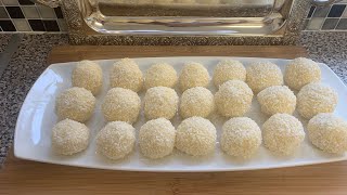 Raffaello recipe  Recetë Raffaello per 5 minuta qe te shkrihen në goje [upl. by Naehs]