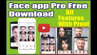 Face app Pro Free Download  How to Get Free FaceApp Pro Everything Unlocked  Face app Pro Download [upl. by Naitsirhk739]