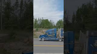 Volvo Pulling a Walking Floor Trailer shorts [upl. by Noir969]