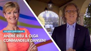 Doe mee  André Rieu amp Olga Commandeur  HOU RITME TEGEN CORONA [upl. by Eberhard]