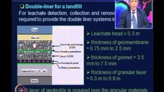 Mod12 Lec53 Design of Geosynthetic for Landfills [upl. by Cord124]