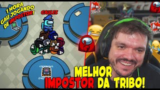 1 HORA DE GAULES JOGANDO DE IMPOSTOR NO AMONG US ULTIMAS PARTIDAS JOGADAS [upl. by Nnyleahs574]