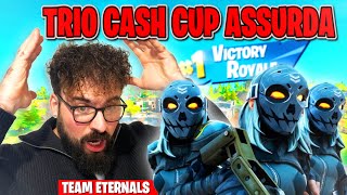 REAZIONE ALLA TRIO CASH CUP DEL MIO NUOVO TEAM  DEVASTO IN END GAME [upl. by Atiuqes]