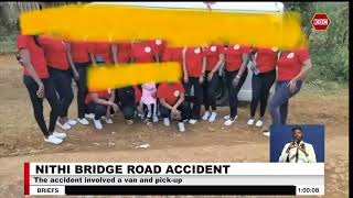 12 people killed at Nithi Bridge horror crash [upl. by Adlitam]