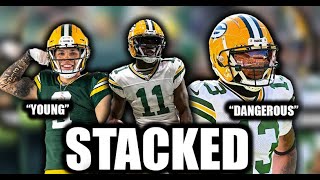 The Packers WR Room IS STACKED [upl. by Sivar]