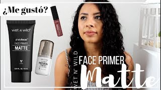 Face Primer Matte Wet nwild amp Otros productos  HolaLizy 🦋 [upl. by Daughtry966]