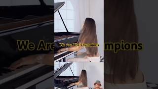 We Are The Champions piano cover music pianocover pianist queen freddiemercury [upl. by Leuas]