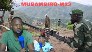 M23 YASATIRIYE UMUJYI WA GOMAABA TANZANIA NA FARDC BAKUBISWE IZAKABWANA MUBAMBIRO MUMIRWANO IKOMEYE [upl. by Enwahs]