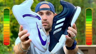 Nike Air Zoom GP Turbo VS adidas SoleCourt Boost  Head To Head In Less Than 5 Minutes [upl. by Lawford]