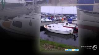 Crescent skipper 17 sailing boat daysailer year  1977 [upl. by Garnet985]