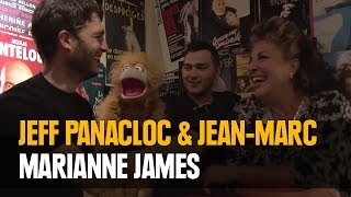 Drôle dinterview entre Jeff Panacloc Marianne James et JeanMarc [upl. by Eniahs]