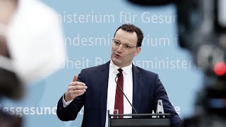 Gesundheitsminister Spahn kritisiert Pfizer wegen verzögerter ImpfstoffLieferung [upl. by Knowlton]