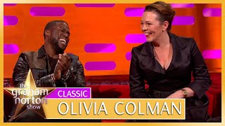 Olivia Colman Cant Stop Making Kevin Hart Laugh  The Graham Norton Show [upl. by Neitsirk]