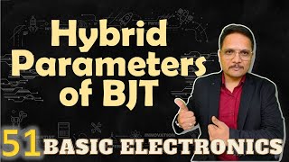 Hybrid Parameters of BJT  BJT as Two Port Network  Equations of H Parameters of BJT  Electronics [upl. by Nannaihr408]