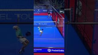 INCREDIBLE WAY TO FINISH 🤯🤯 Padel Highlights bestofpadel [upl. by Aidin]