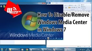 How to Disable Windows Media Center [upl. by Lateh]