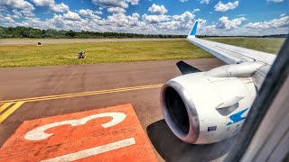 Aerolineas Argentina 737 Economy Class  AR1733 Iguazu to Buenos Aires AEP [upl. by Borlase141]