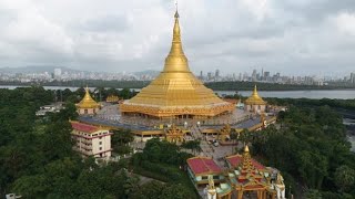 GLOBAL VIPASSANA PAGODA TEMPLE 🏯 Abhishekvlogs81 [upl. by Pauiie]