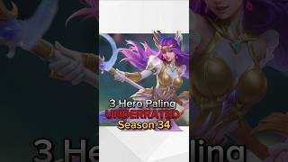 3 Hero paling Underrated di ML  shorts mobilelegends [upl. by Pritchett]