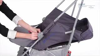 Maclaren Quest Stroller Demo [upl. by Mercy]