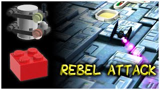 LEGO Star Wars The Complete Saga  REBEL ATTACK  Minikits amp Red Power Brick [upl. by Iives]