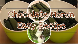 CHOCOLATE MORON EASY RECIPESuman MoronFilipino Delicacy4 Easy Steps [upl. by Pernas]