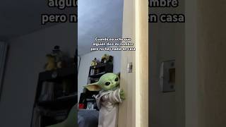 Protégeme señor con tu espíritu 👻 humor fantasma meme babyyoda [upl. by Nuahc318]