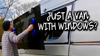 How to fit bonded windows to a campervan  RV [upl. by Tucker]