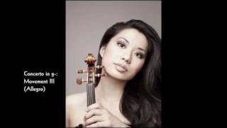 Sarah Chang Violin Concerto in g RV317 Antonio Vivaldi [upl. by Hau]