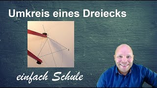 Umkreis eines Dreiecks konstruieren [upl. by Amos]