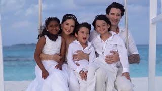 SUNNY LEONE FAMILY REELS 🤍🤍🤍🤍🤍 LATEST [upl. by Nylrac379]