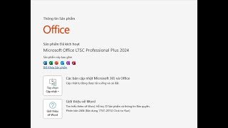 Hướng Dẫn Cài Đặt Microsoft Office Pro Plus 2024 Bằng Công Cụ C2R Install Tiếng Trung  Tiếng Việt [upl. by De]