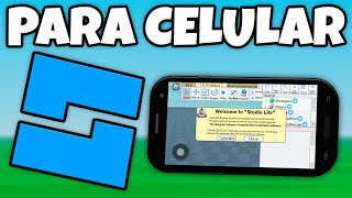 ROBLOX STUDIO PARA CELULAR FINALMENTE NO ROBLOX [upl. by Aynek]