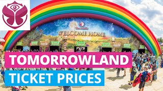 TOMORROWLAND Ticket  Dreamville Package Prices [upl. by Yelad45]