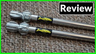 Dinsmores Arrow Point Telescopic Bank Sticks Review [upl. by Wildermuth204]