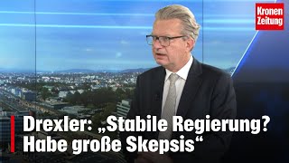 Drexler zu Dreiervariante im Bund „Stabile Regierung Habe große Skepsisquot  kronetv NACHGEFRAGT [upl. by Hilliard]