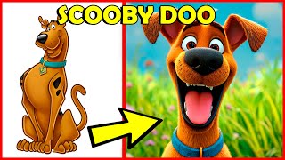 SCOOBY DOO characters in REAL LIFE 🐶 [upl. by Ailasor]