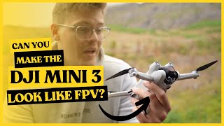 FPV mode on the DJI mini 3 [upl. by Netsrejk574]