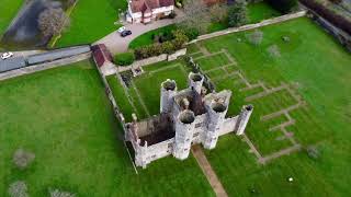 Titchfield Abbey Drone Flight  February 2024 [upl. by Zinnes]