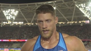 WCH 2017 London – Trey Hardee USA Decathlon [upl. by Mackey]