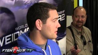 Chris Weidman quotI want to be known as one of the GOATquot Talks Anderson Silva [upl. by Adnesor]