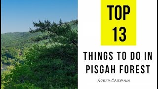 Attractions amp Things to Do in Pisgah Forest North Carolina TOP 13 [upl. by Adlemy]