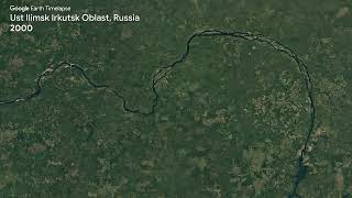 Ust Ilimsk Irkutsk Oblast Russia  Earth Timelapse [upl. by Gisella]