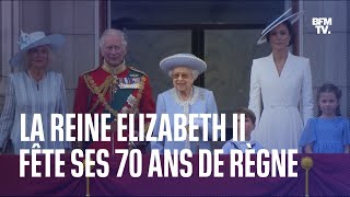 Elizabeth II fête ses 70 ans de règne [upl. by Yaras]