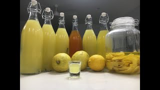 Homemade Limoncello Recipe [upl. by Carma]