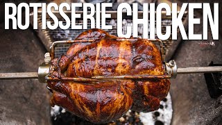 The Best Homemade Rotisserie Chicken  SAM THE COOKING GUY 4K [upl. by Lemuela]