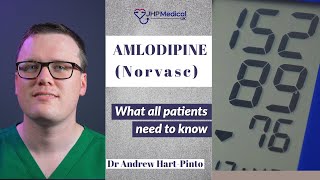 How to Take AMLODIPINE Norvasc  High Blood Pressure Medication  Side Effects [upl. by Dorri]