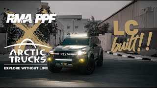 We transform this brand new Toyota Land Cruiser GR with ARCTIC TRUCKS [upl. by Hiett]