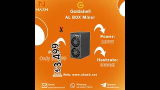 💐Promotion Time💐Goldshell AL BOX ALPH Miner❎Original Price 3699✅Promo Price 3499 AlBox [upl. by Cynthla]