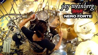 Jay Weinberg Slipknot  quotNero Fortequot Studio Drum Cam [upl. by Ileyan]